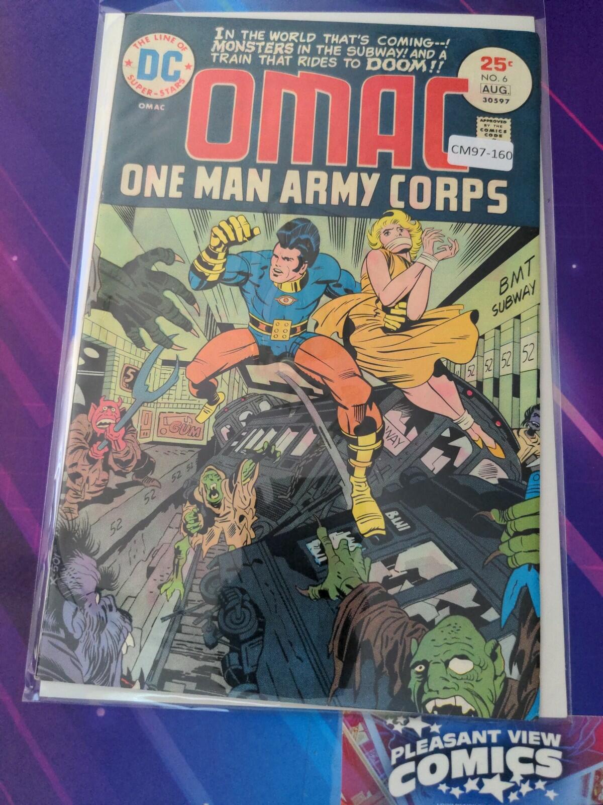 OMAC #6 VOL. 1 8.0 DC COMIC BOOK CM97-160