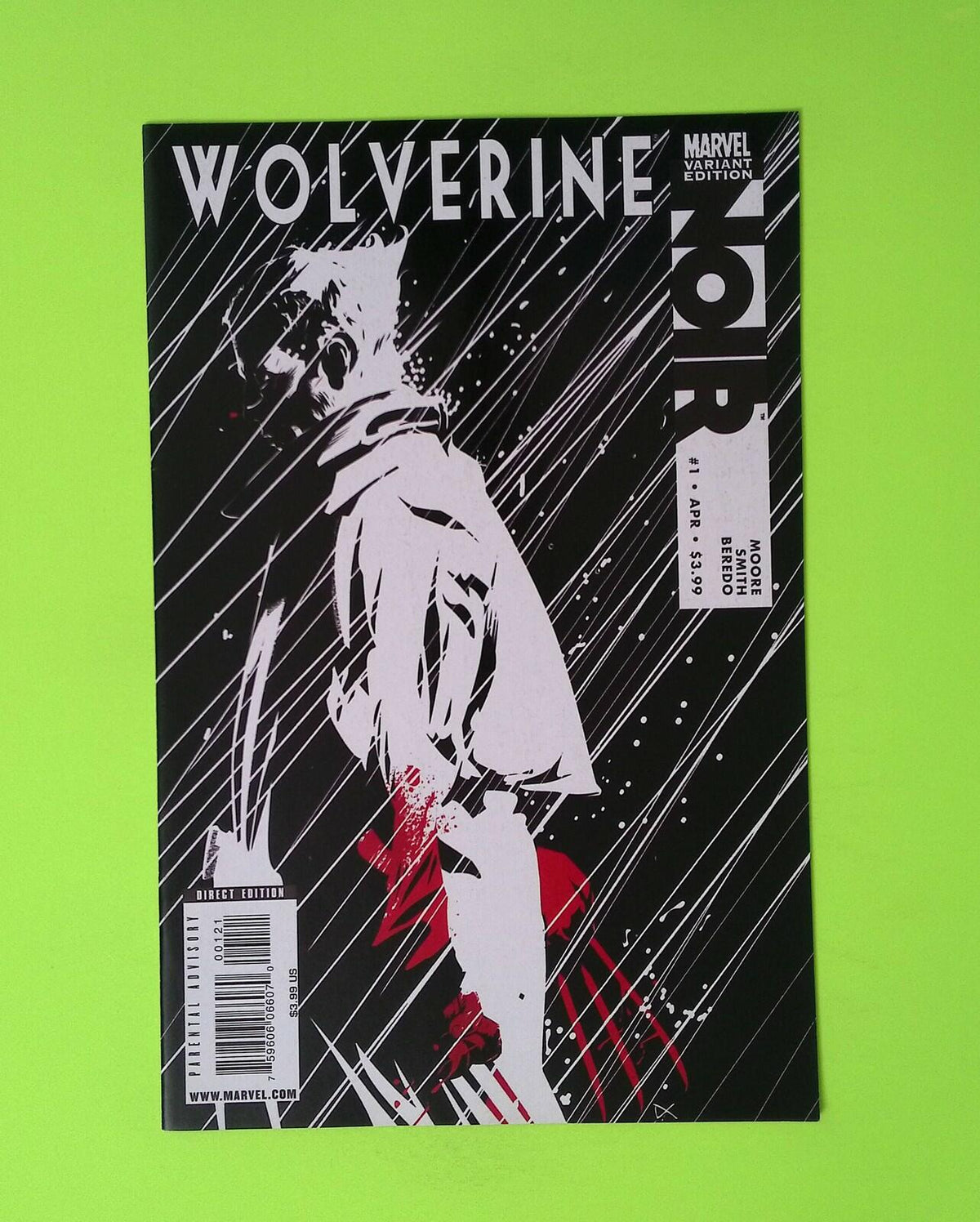 Wolverine Noir #1b 2009 Marvel Comics Variant 8.0 Comic Book Q58-269