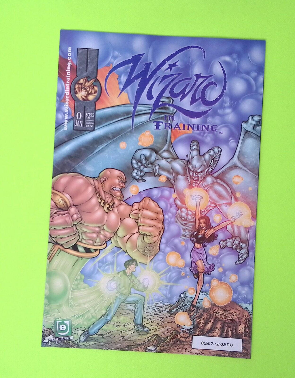 Wizard in Training #0 One-Shot 2001 Upper Deck Entertainment High Grade W221-217