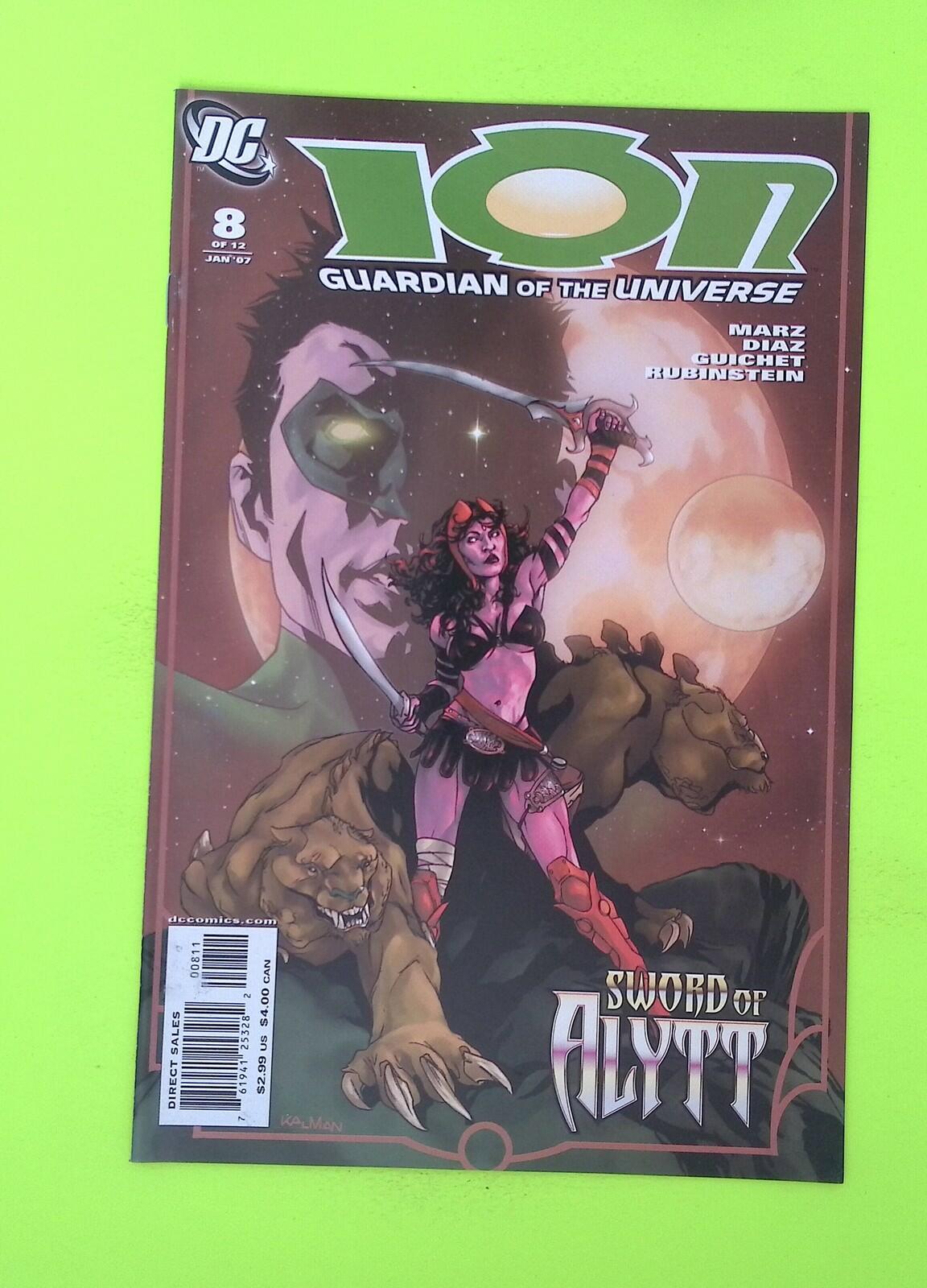 Ion #8 2007 DC Comics High Grade Comic Book W48-161