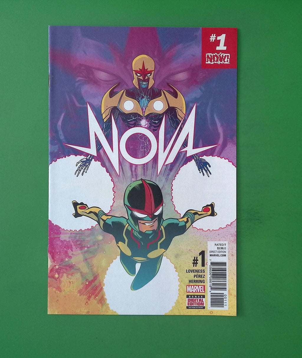 NOVA #1 VOL. 7 HIGH GRADE 1ST APP MARVEL COMIC BOOK H45-212