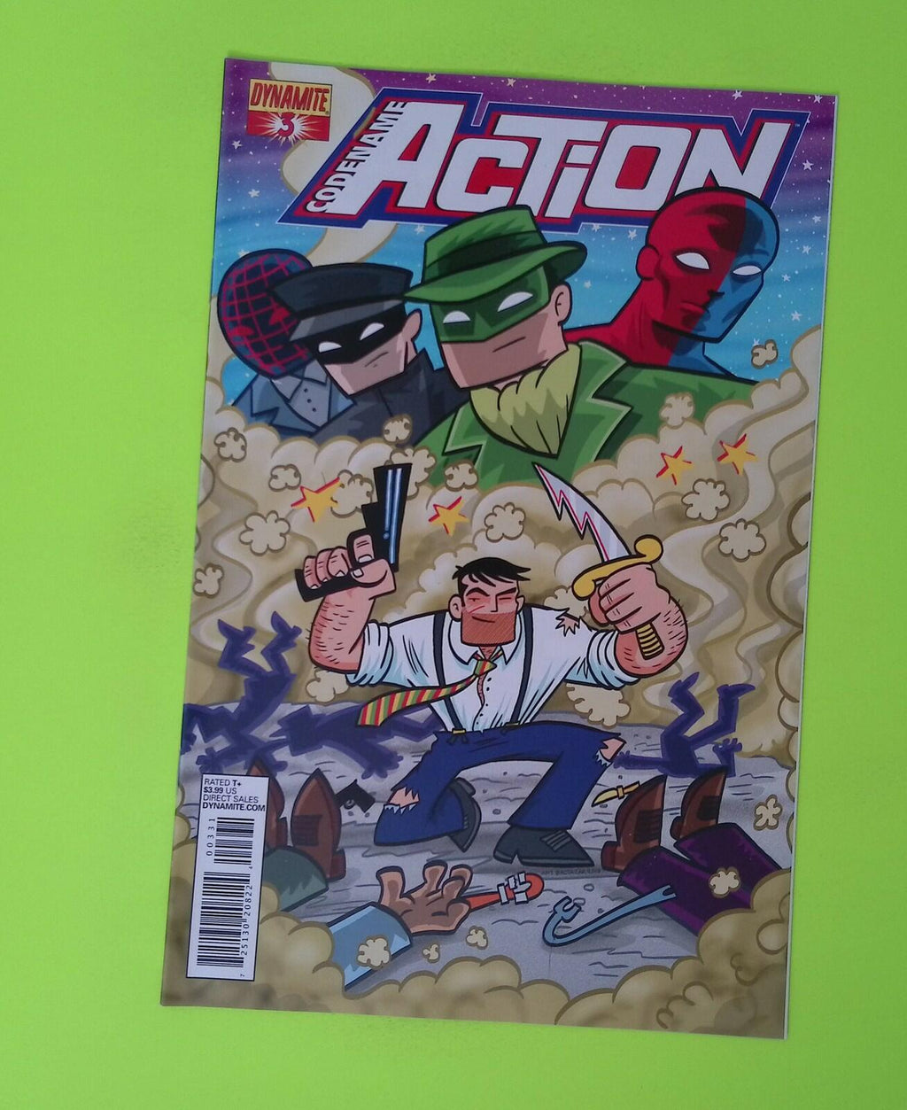 Codename Action #3c 2013 Dynamite Entertainment Variant High Grade W51-262