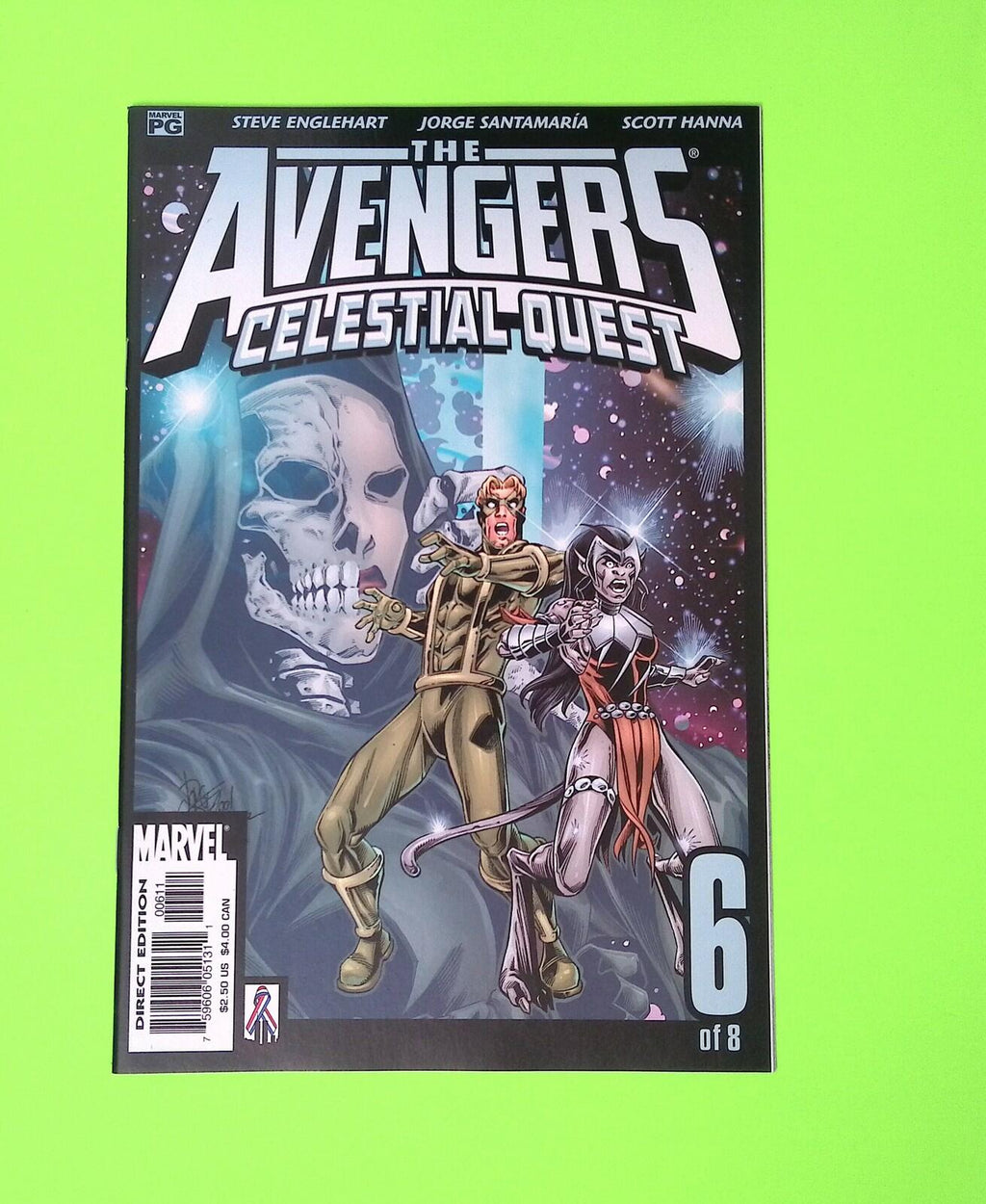 Avengers Celestial Quest #6 2002 Marvel Comics High Grade Comic Book B32-194