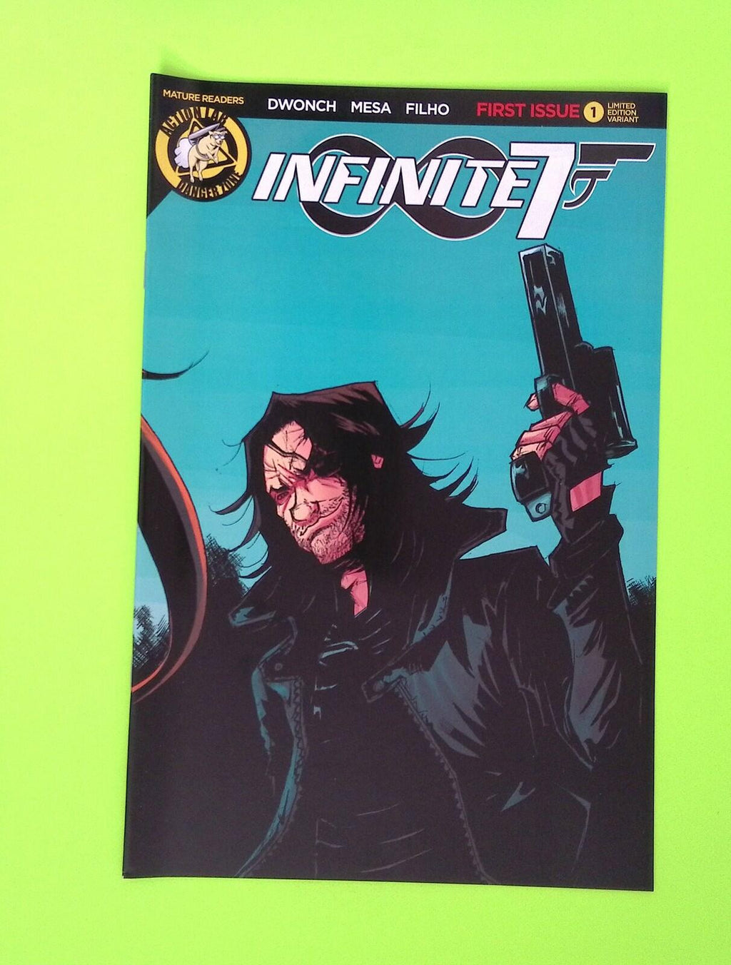 Infinite 7 #1d Danger Zone Variant High Grade Comic Book R50-94