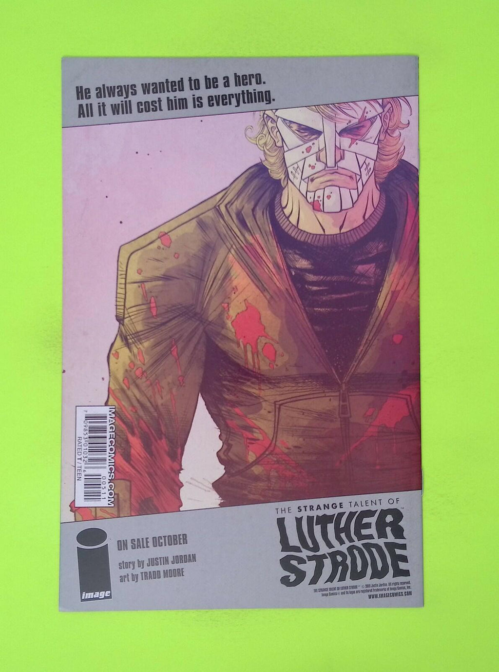 Moriarty #5 2011 Image Comics 8.0 Comic Book W83-122