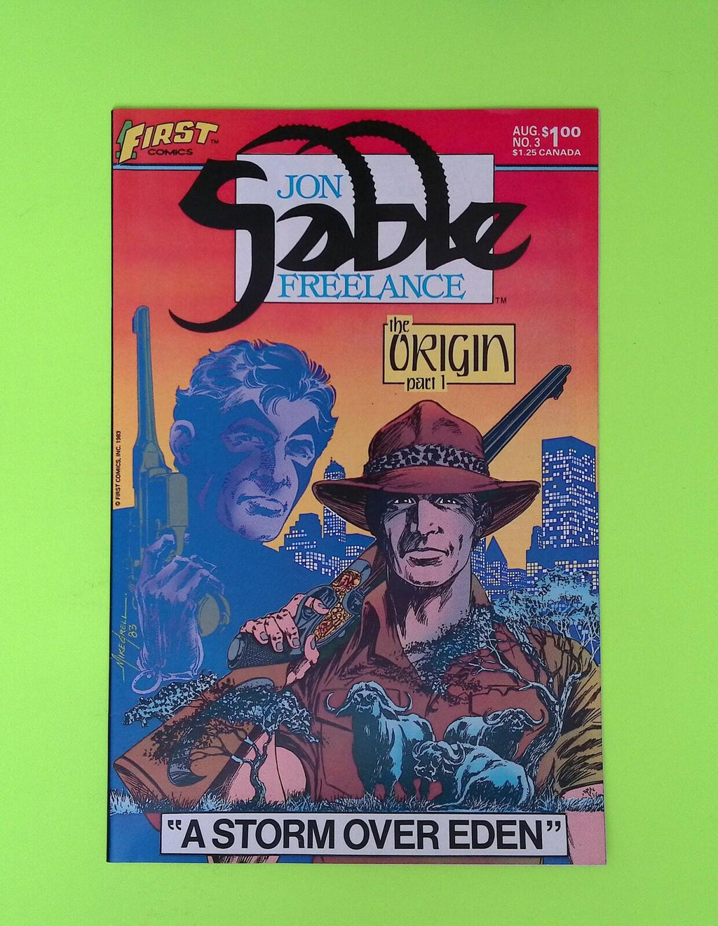 Jon Sable, Freelance #3 1983 First Comics 8.0 Comic Book X151-40