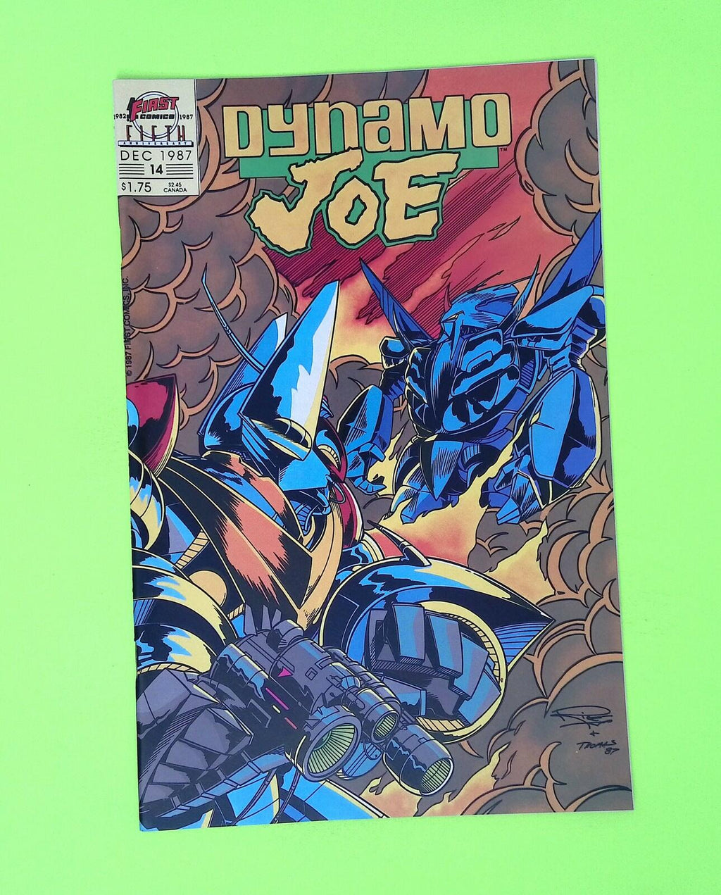 Dynamo Joe #14 First Comics 8.0 Comic Book W185-275