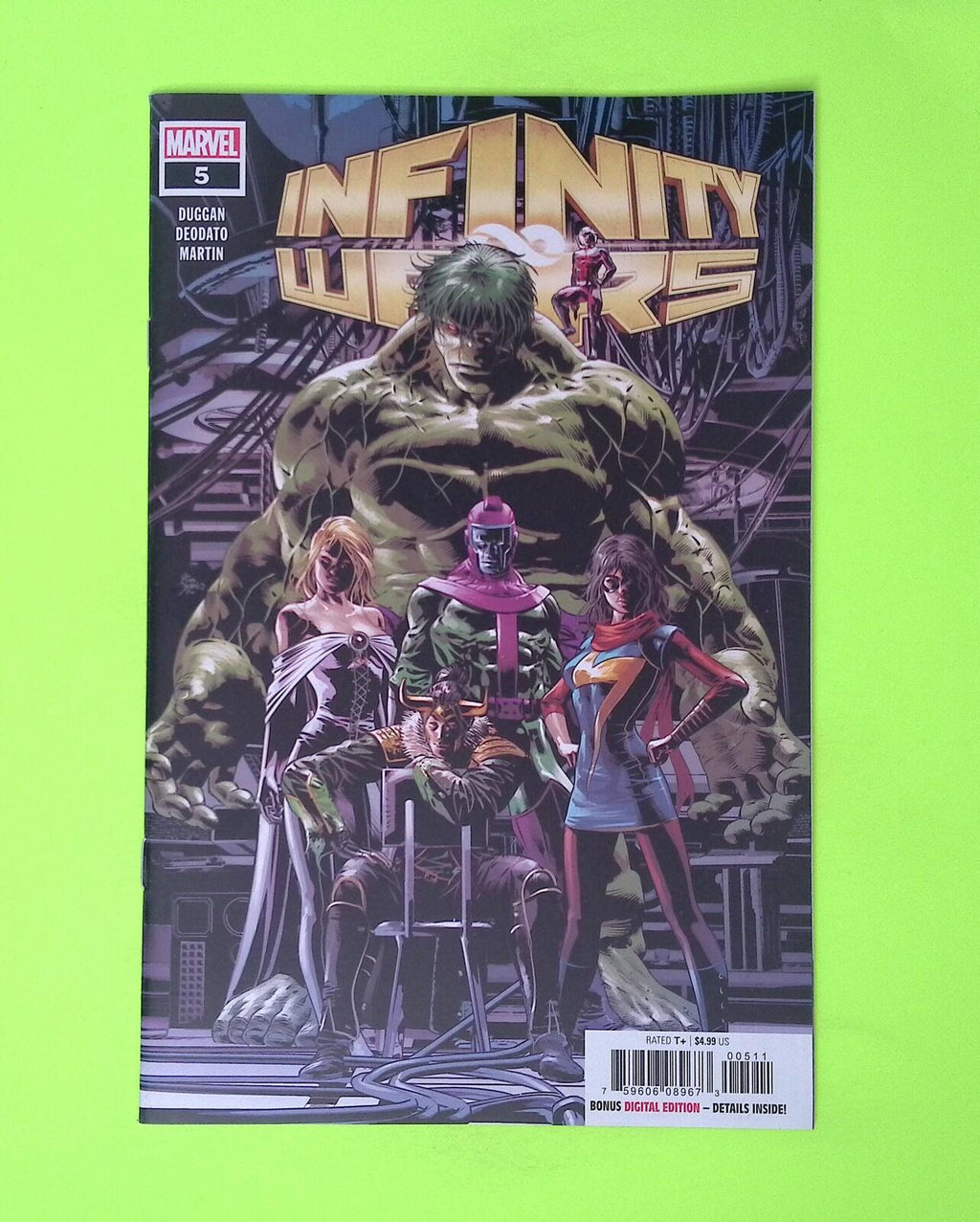 Infinity Wars #5 2019 Marvel Comics High Grade Comic Book P54-113