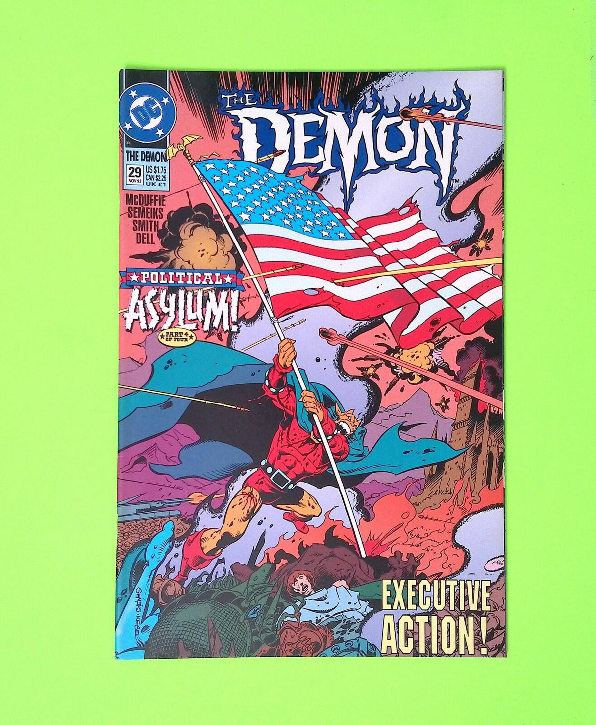 Demon #29 Vol. 3 1992 DC Comics High Grade Comic Book B25-135
