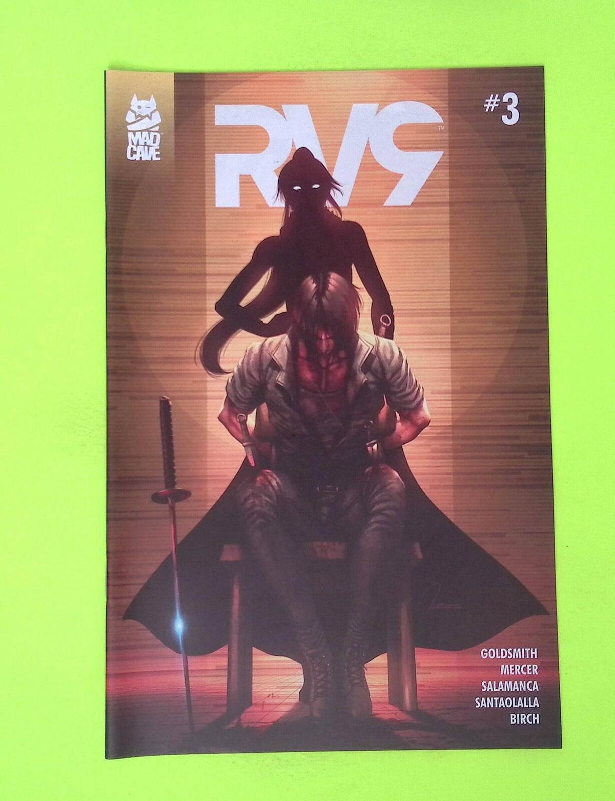 RV9 #3 Mad Cave Studios High Grade Comic Book W29-15