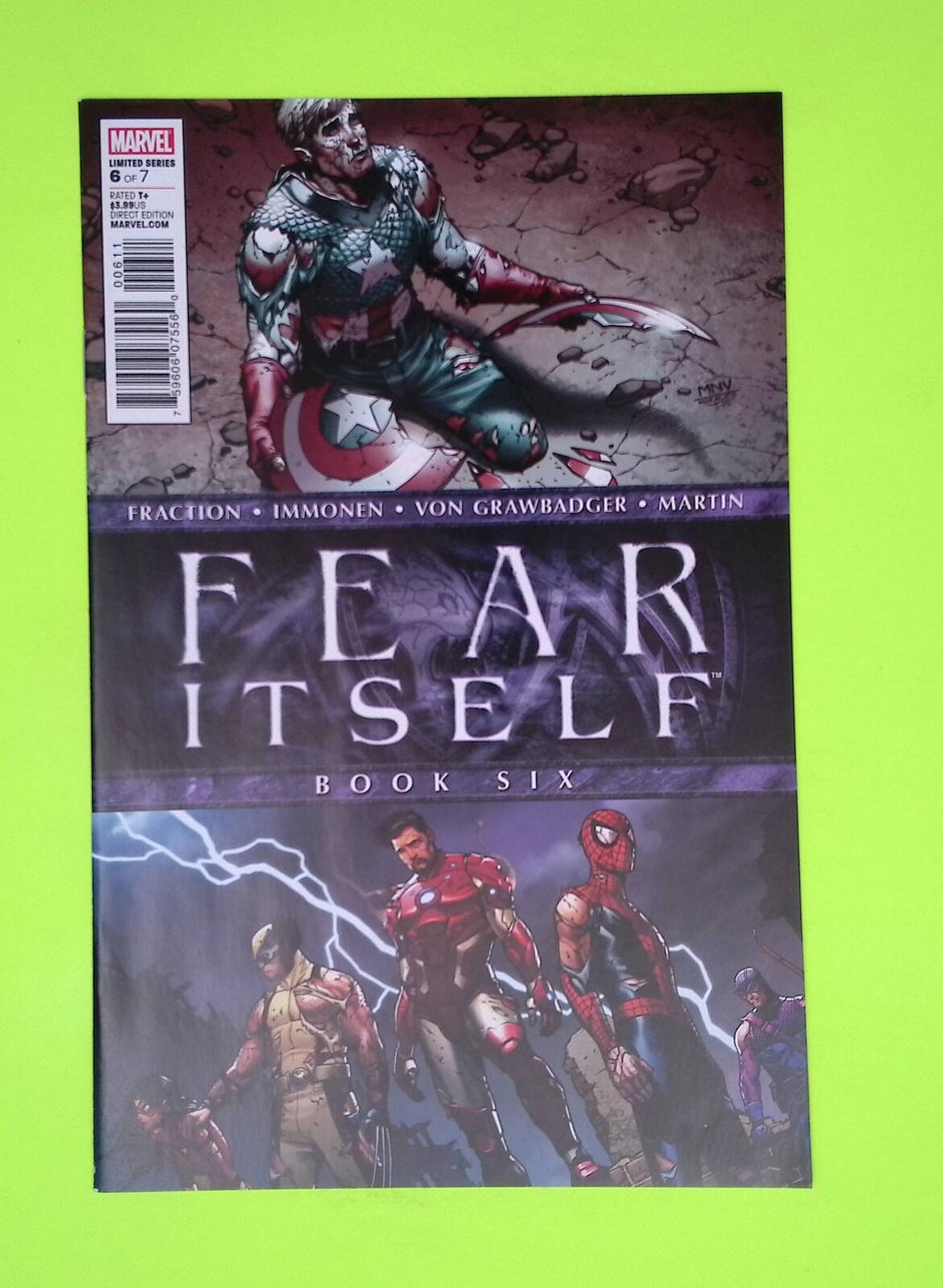 Fear Itself #6 2011 Marvel Comics High Grade Comic Book K77-153