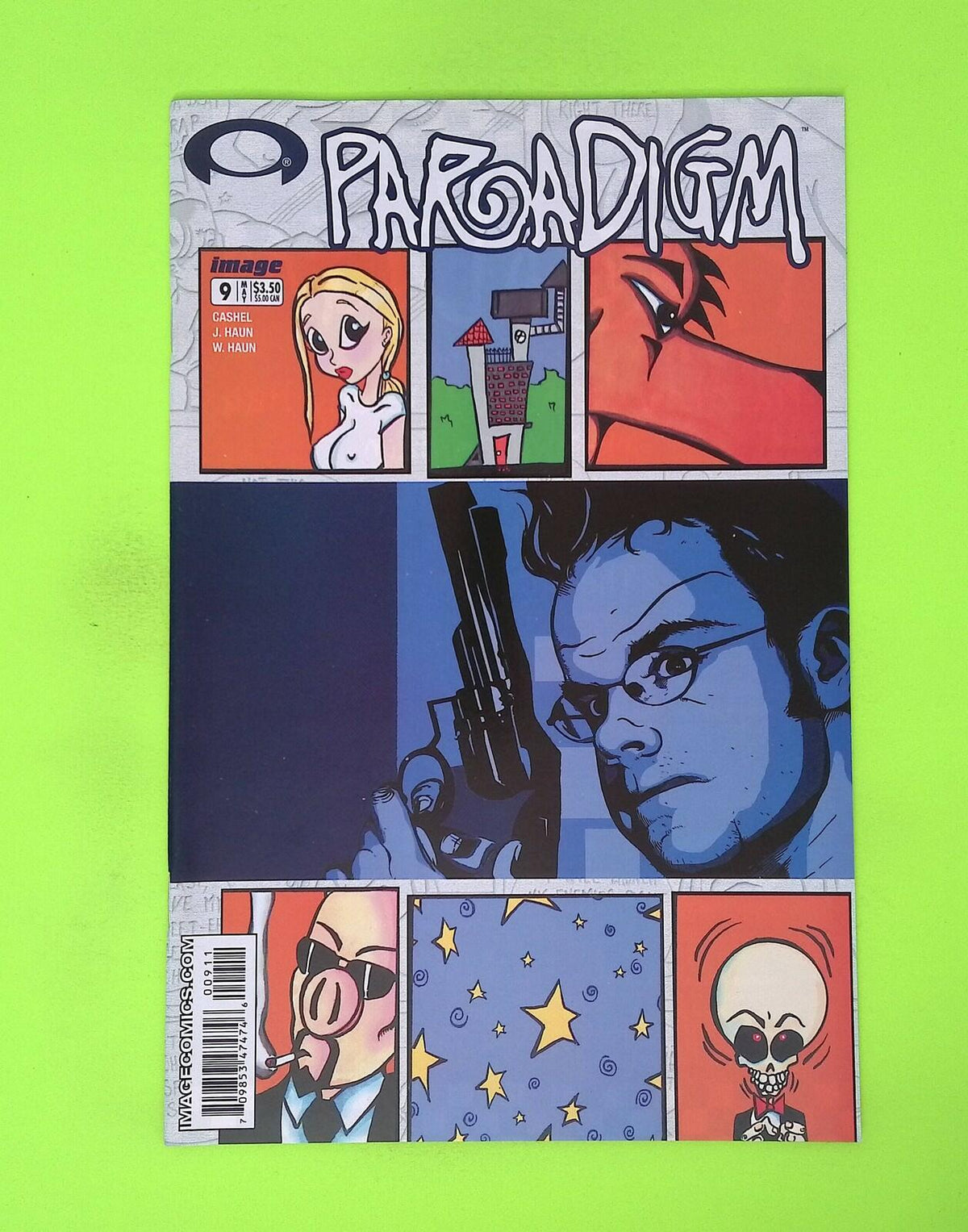Paradigm #9 Image Comics High Grade Comic Book W178-283