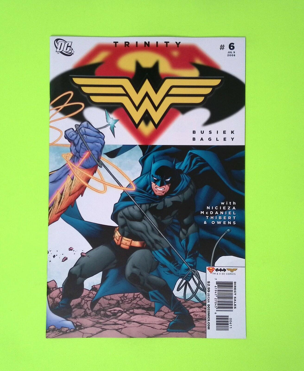 Trinity #6 Vol. 1 2008 DC Comics Higher Grade Comic Book X255-263