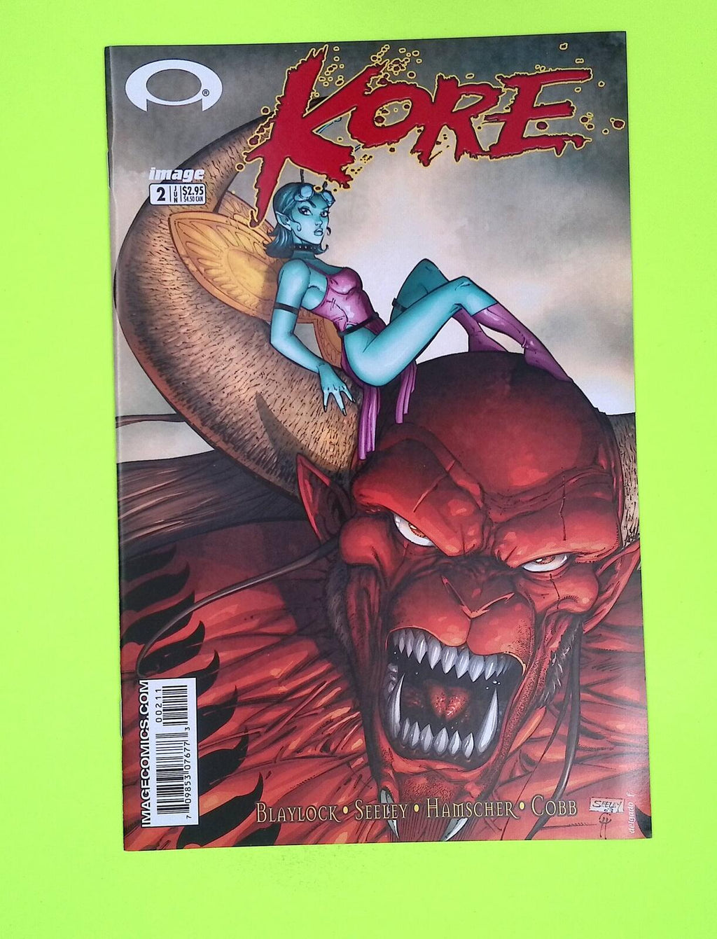 Kore #2 Image Comics High Grade Comic Book K96-115