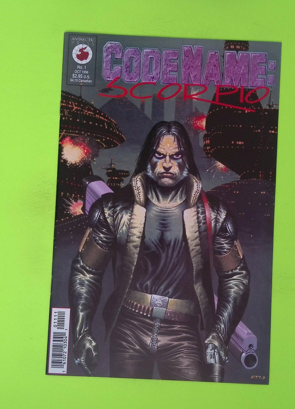 CodeName Scorpio #1 1996 Antarctic Press High Grade Comic Book W48-160