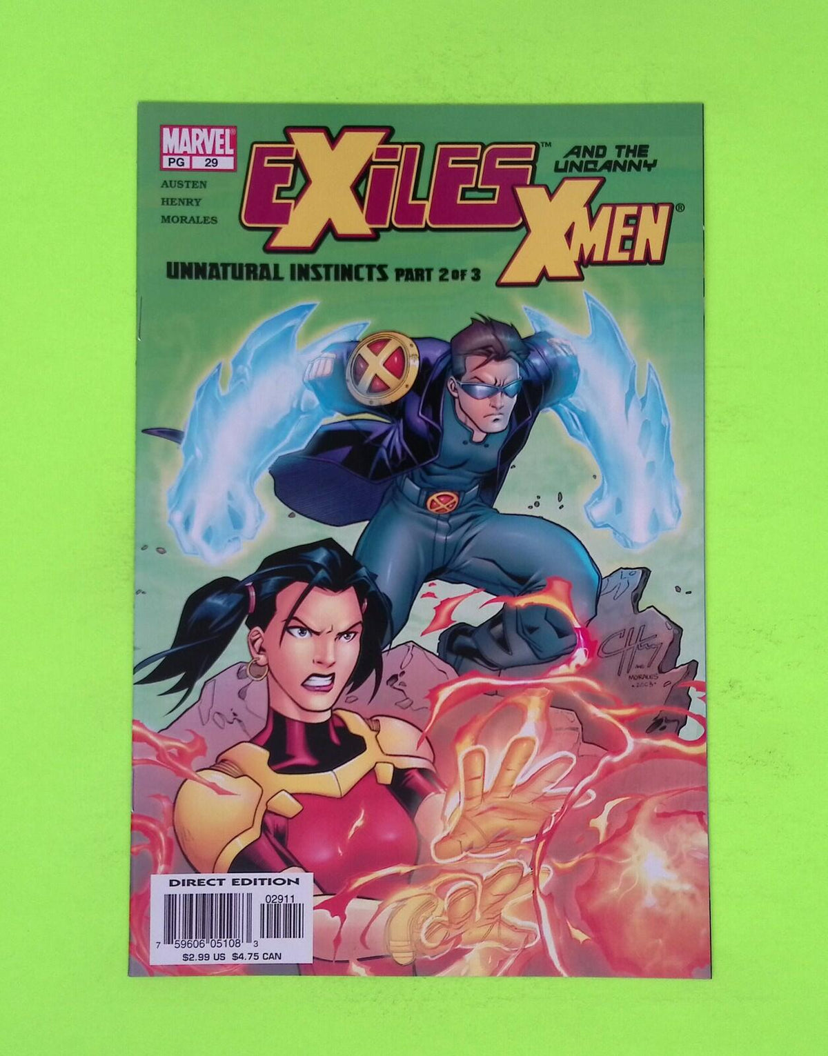 Exiles #29 Vol. 1 2003 Marvel Comics High Grade Comic Book R47-232