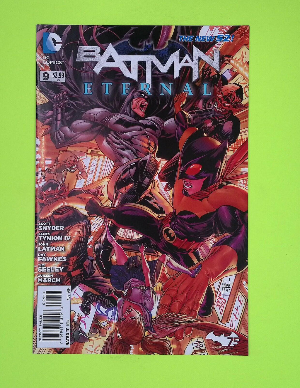 Batman Eternal #9 2014 DC Comics High Grade Comic Book J83-20