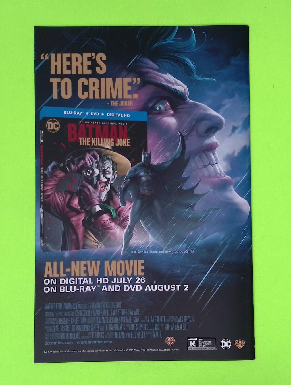 All Star Batman #1b 2016 DC Comics Variant High Grade Comic Book R40-212