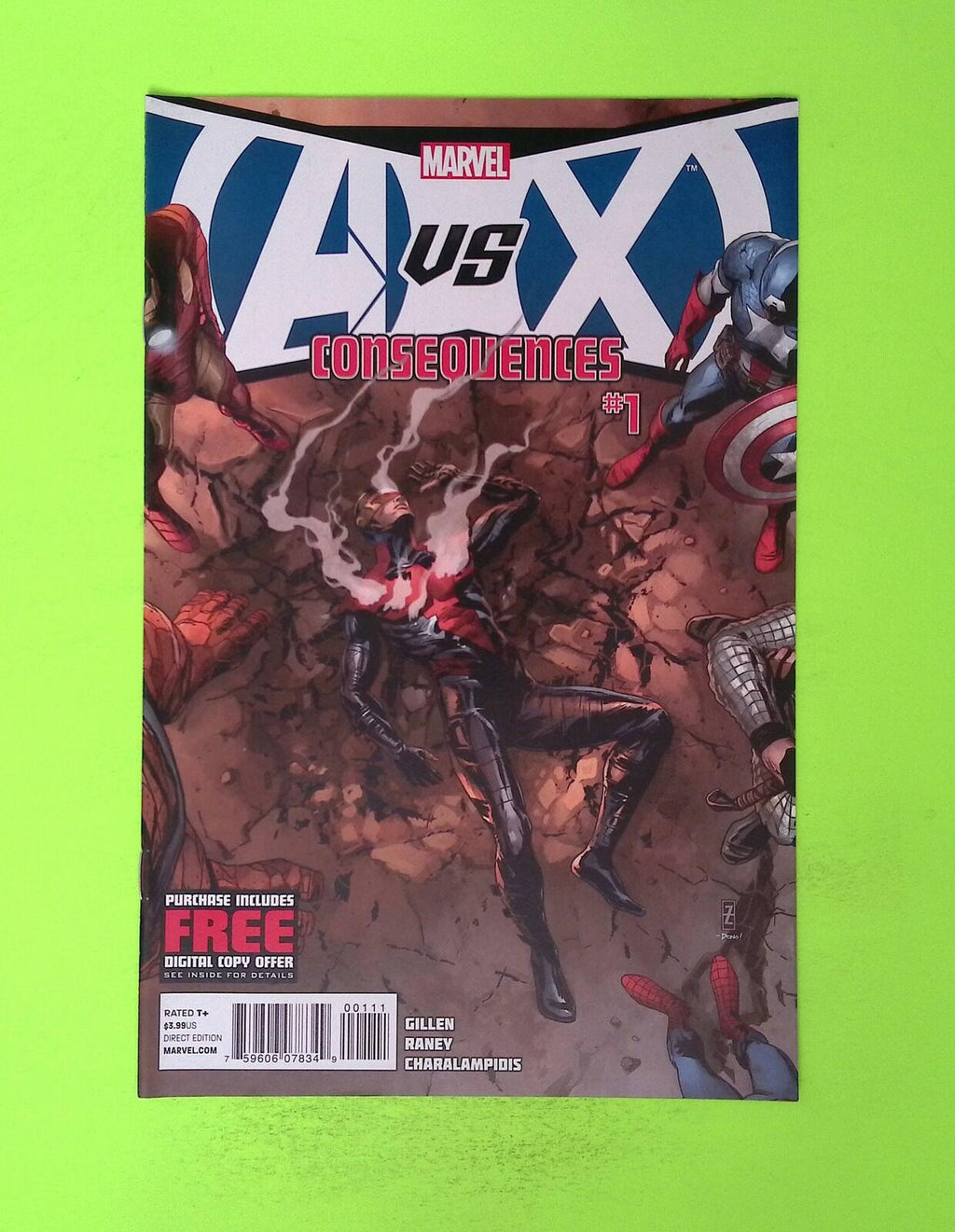 AVX Consequences #1 2012 Marvel Comics High Grade Comic Book X157-172