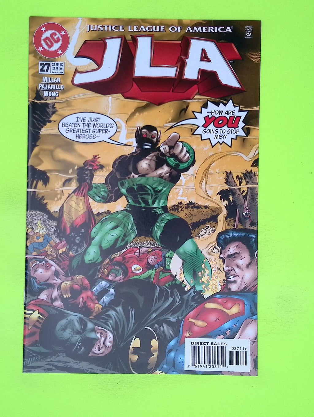 JLA #27 1999 DC Comics 8.0 Comic Book K29-36