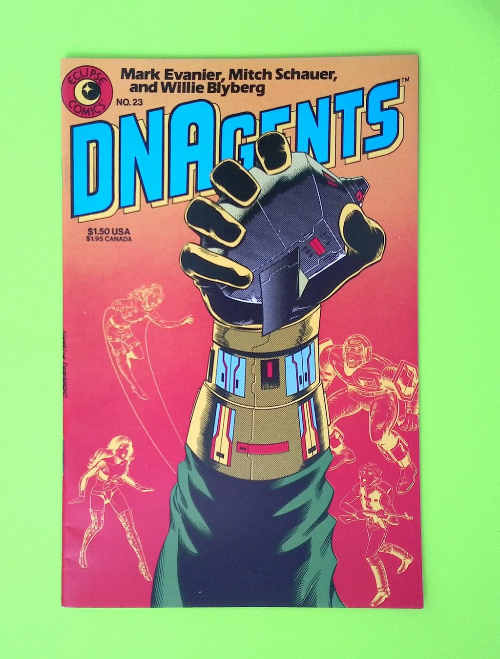 DNAgents #23 Vol. 1 Eclipse Comics 8.0 Comic Book X111-231