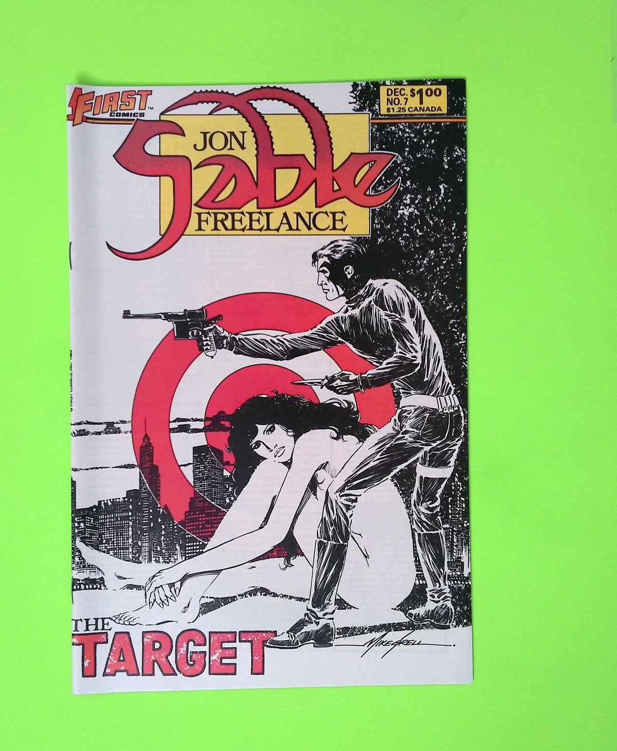 Jon Sable, Freelance #7 1983 First Comics High Grade Comic Book B26-114