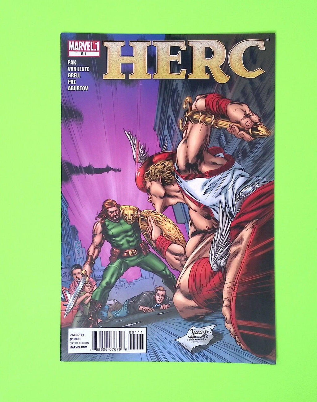 Herc #6.1 2011 Marvel Comics Higher Grade Comic Book B14-230