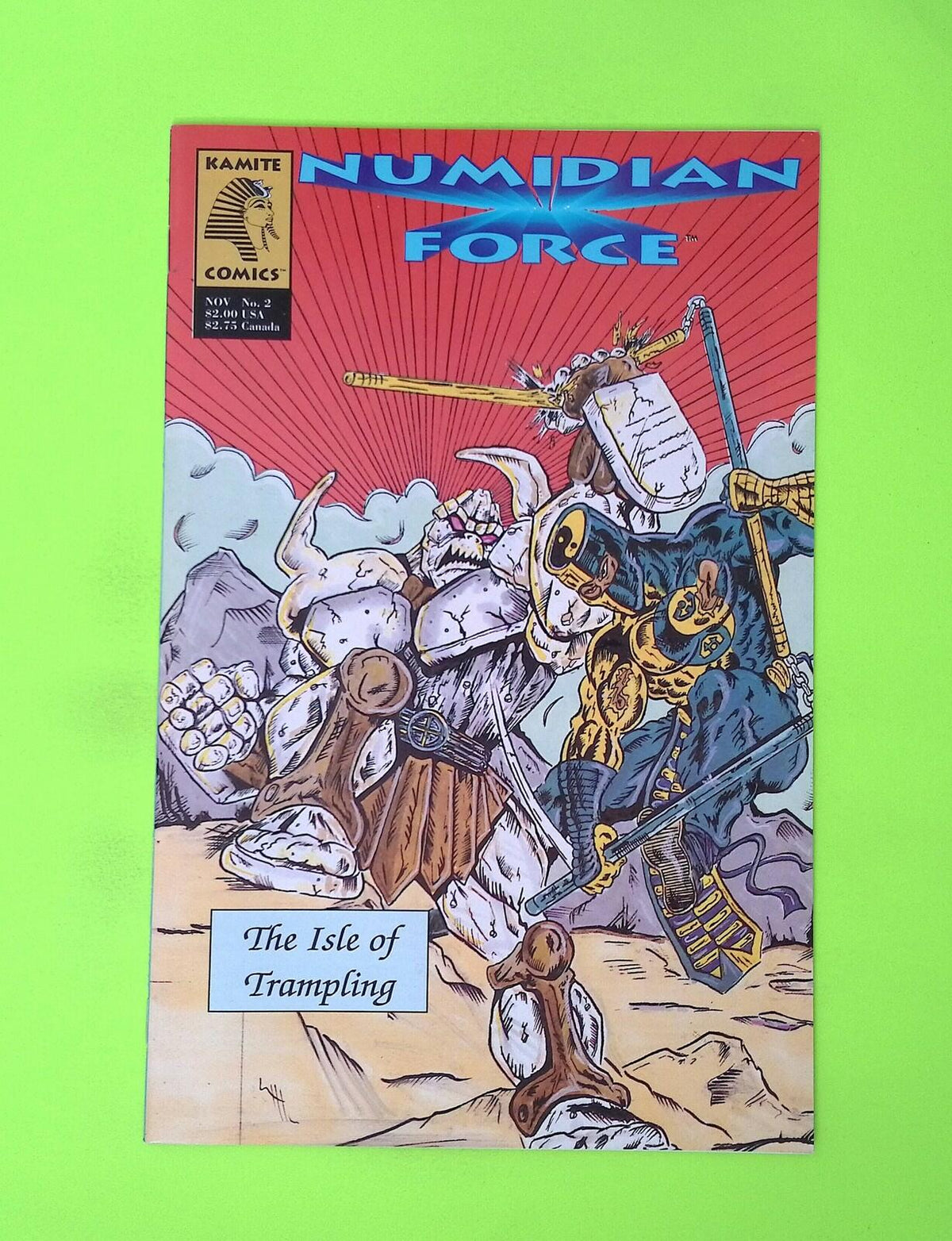 Numidian Force #2 1991 Kamite Comics High Grade Comic Book W199-166