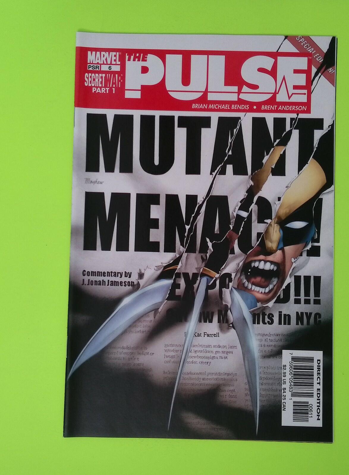 Pulse #6 2005 Marvel Comics High Grade Comic Book W30-255