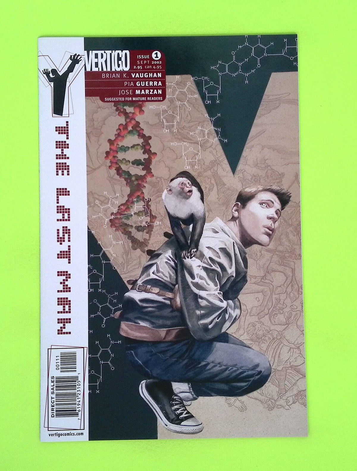 Y The Last Man #1 2002 Vertigo 1st App 8.0 Comic Book M74-64
