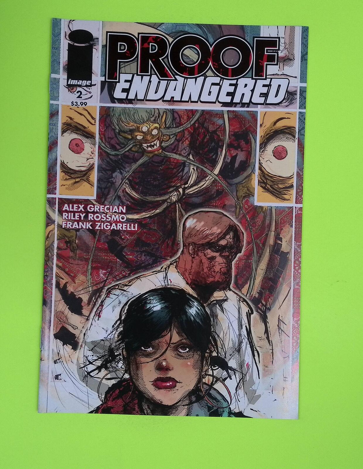 Proof Endangered #2 Image Comics High Grade Comic Book M19-119
