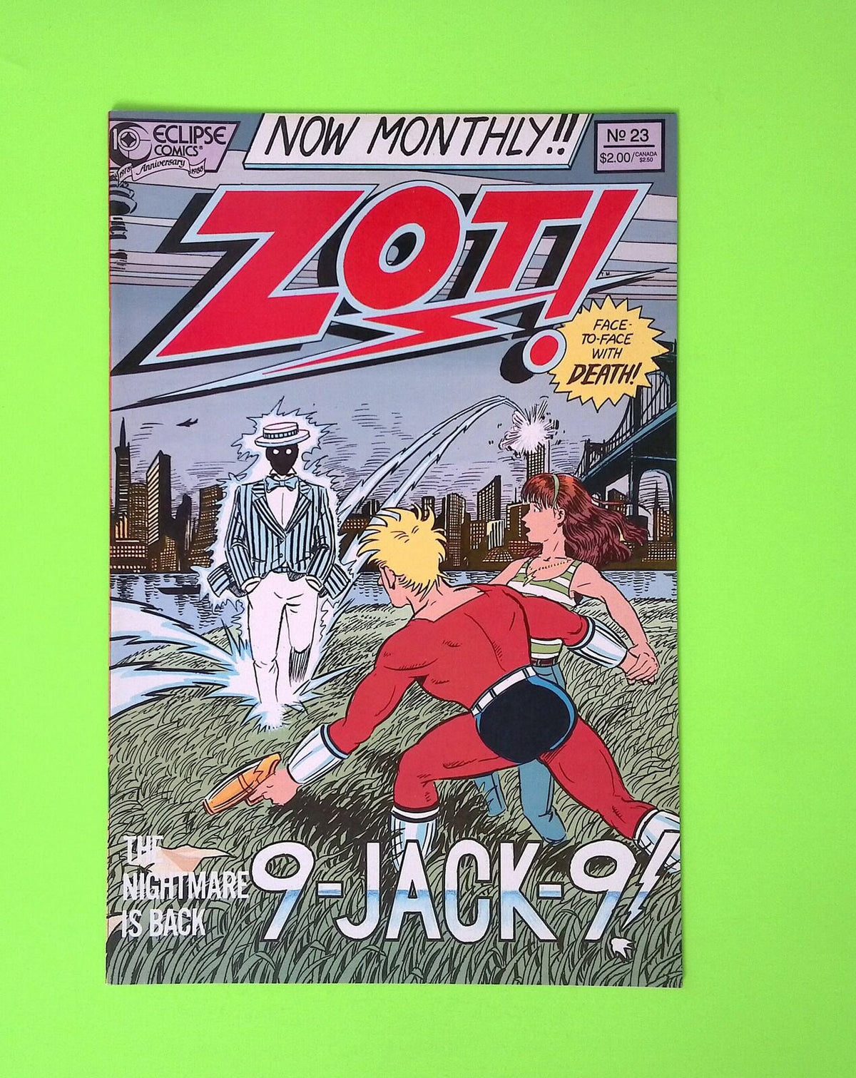 Zot! #23 1988 Eclipse Comics High Grade Comic Book B6-157