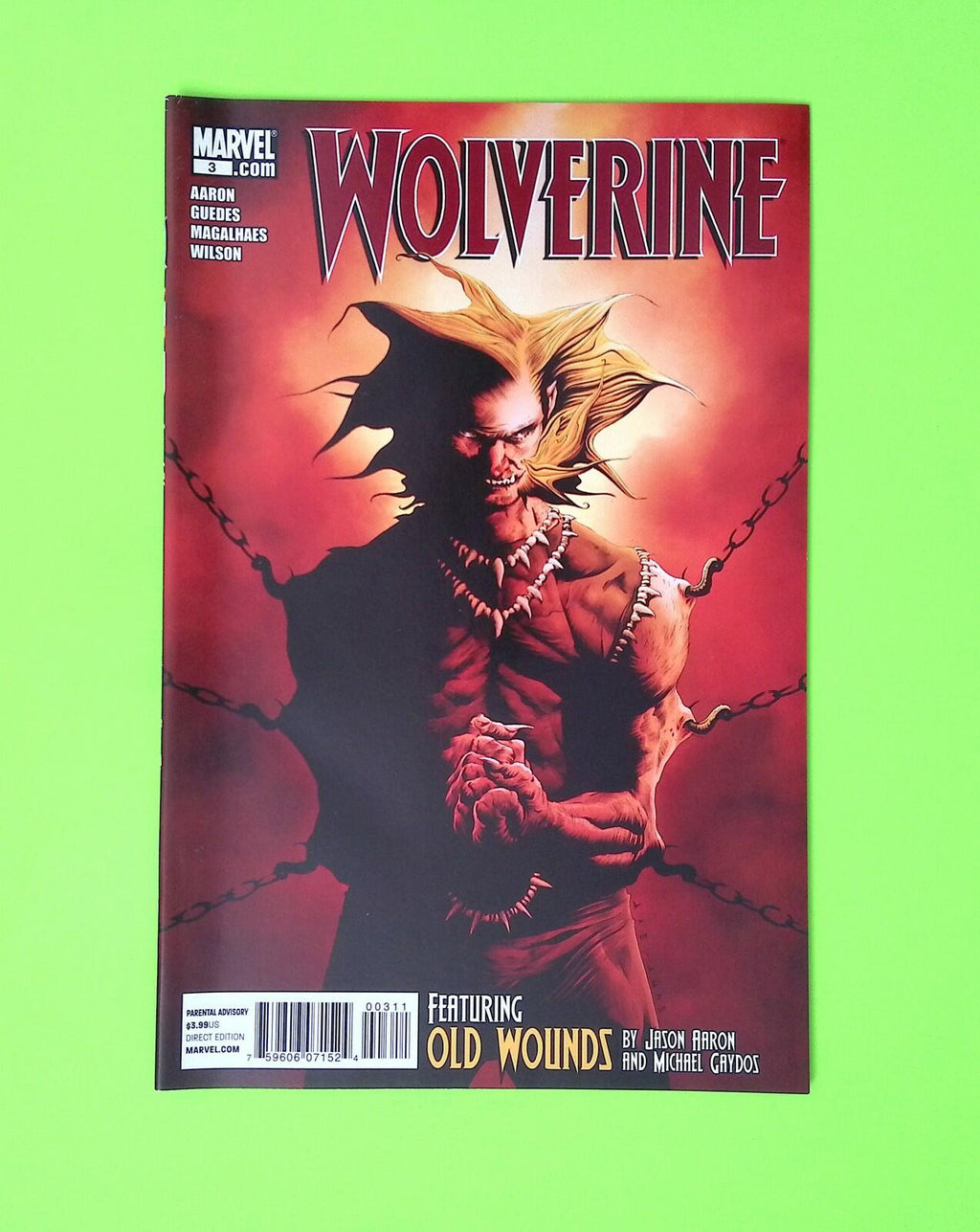 Wolverine #3 Vol. 4 2011 Marvel Comics High Grade Comic Book B54-150