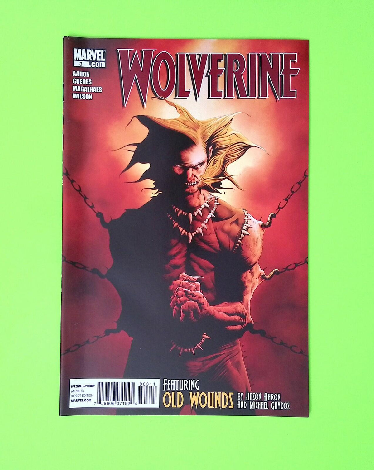 Wolverine #3 Vol. 4 2011 Marvel Comics High Grade Comic Book B54-150