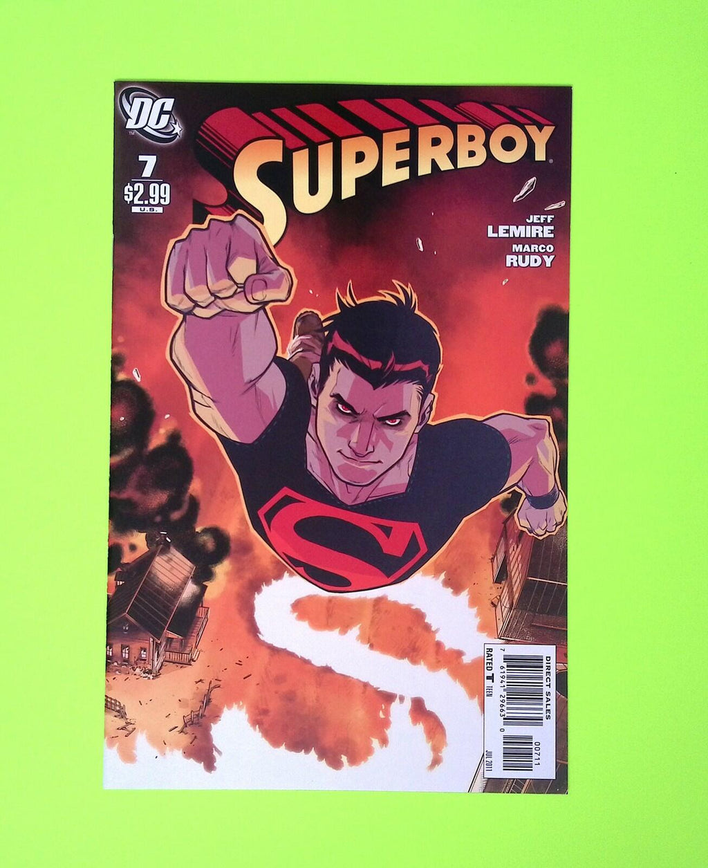 Superboy #7 Vol. 4 2011 DC Comics Higher Grade Comic Book X294-27