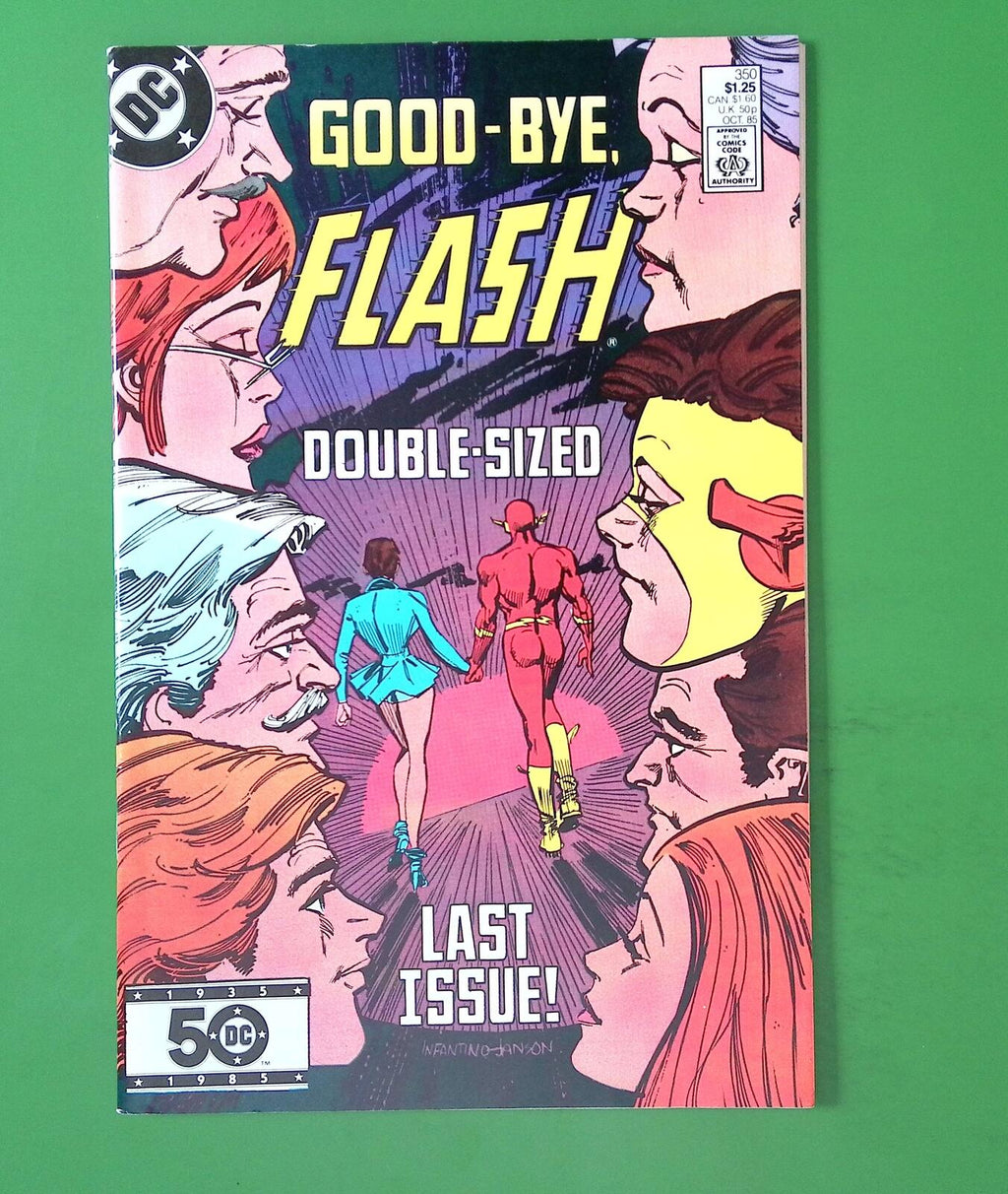 FLASH #350 VOL. 1 HIGH GRADE 1ST APP DC COMIC BOOK TS84-179