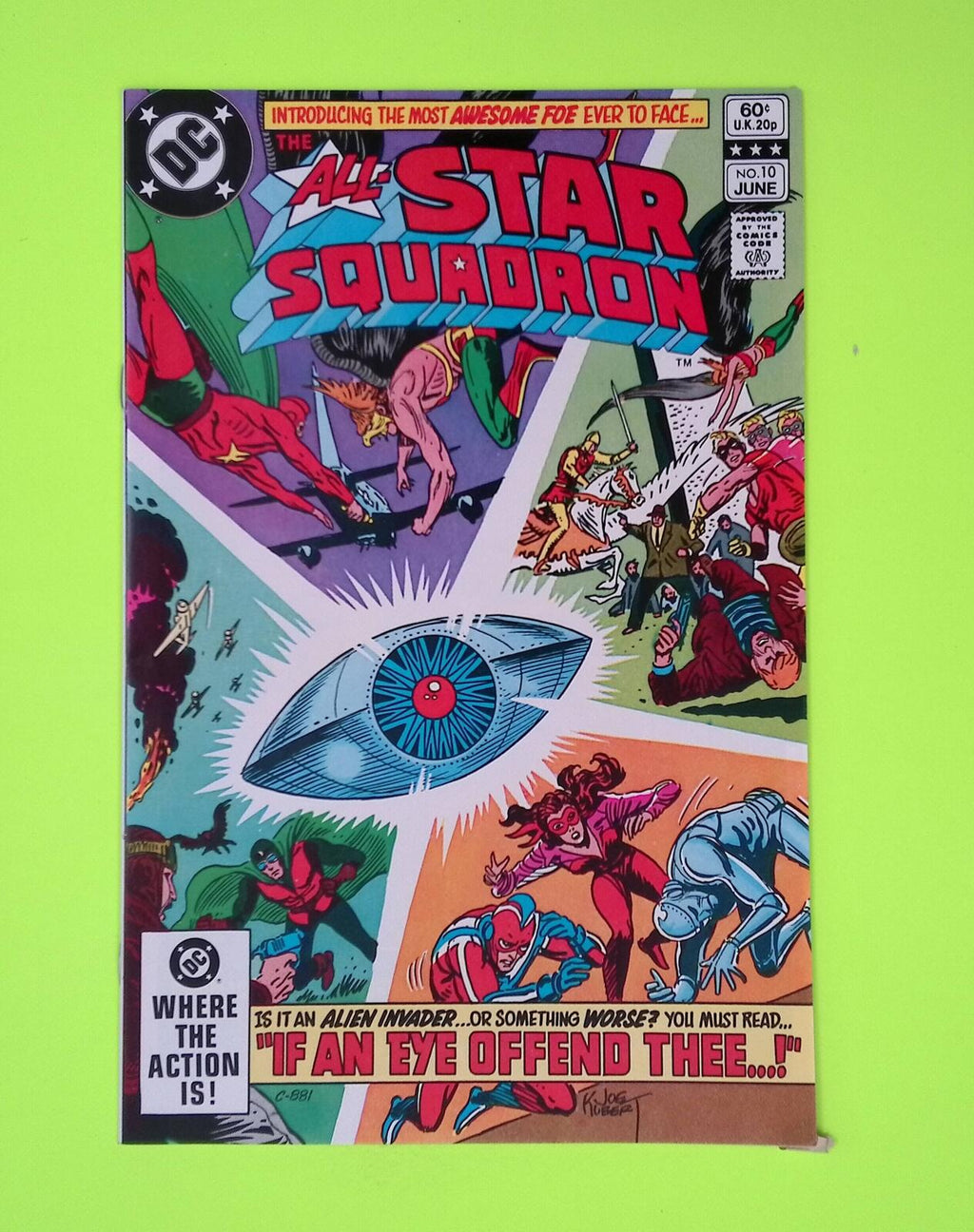 All-Star Squadron #10 1982 DC Comics 8.0 Comic Book A83-224