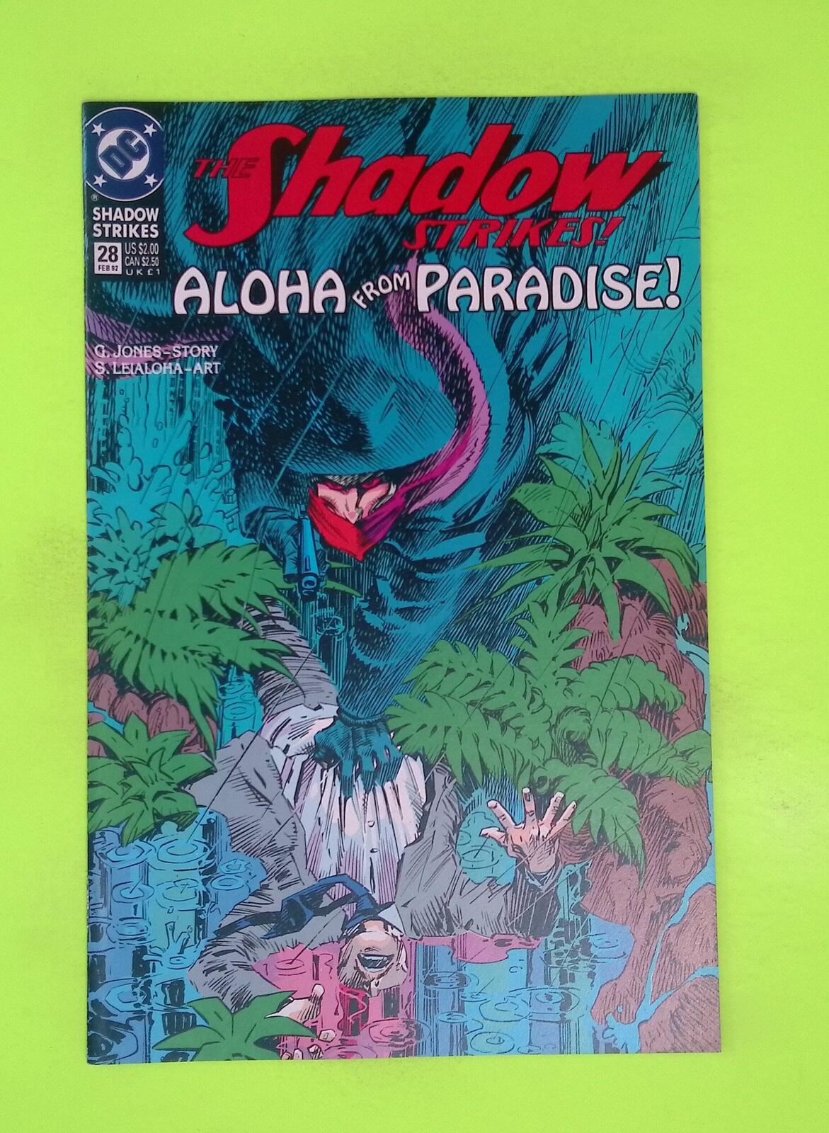 The Shadow Strikes! #28 1992 DC Comics High Grade Comic Book G38-258