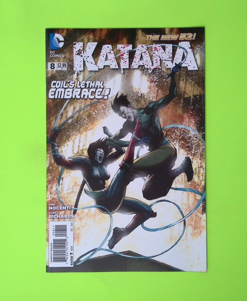 Katana #8 2013 DC Comics High Grade Comic Book X253-218