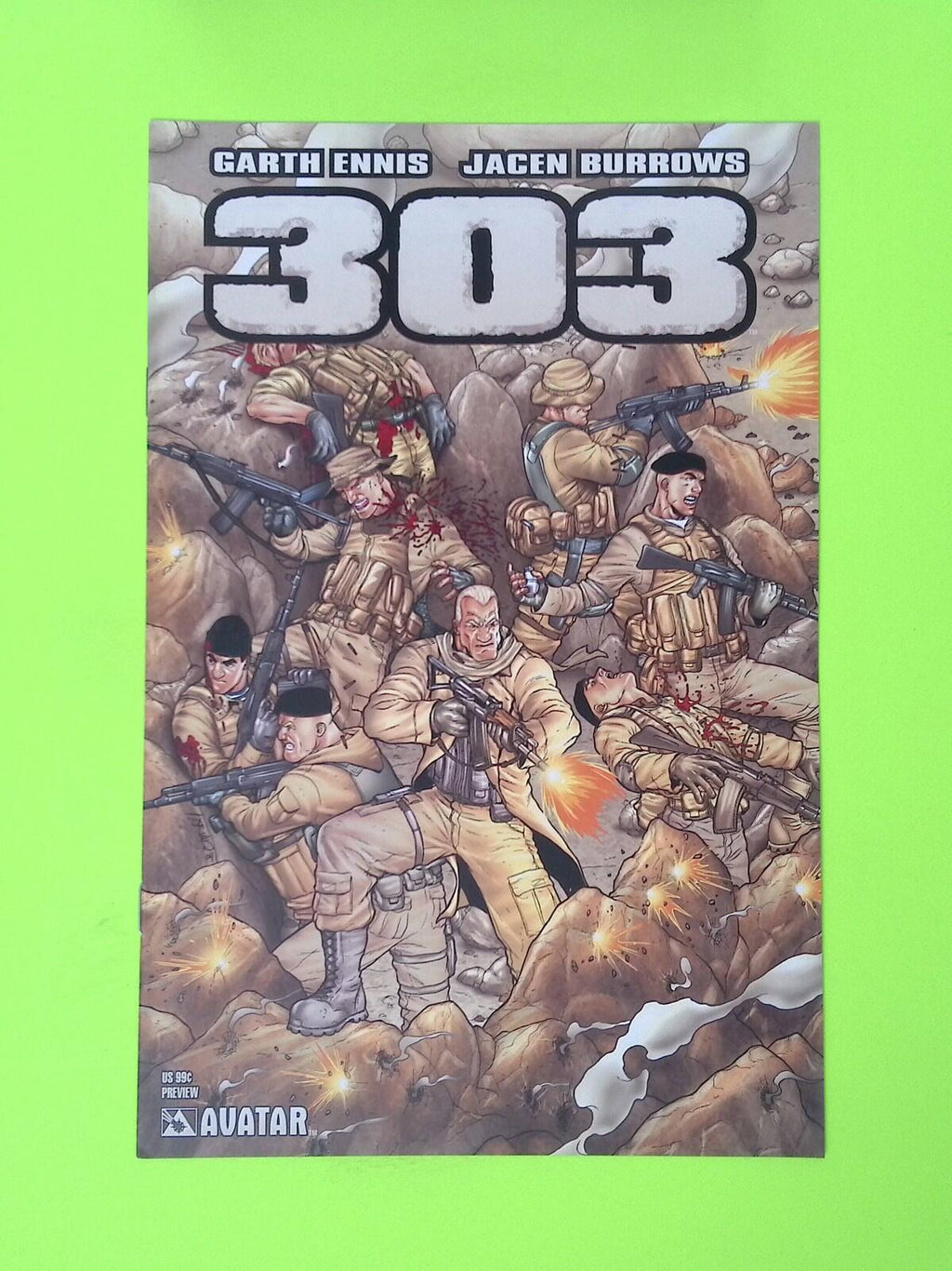 303 preview 2004 Avatar Press High Grade Comic Book W90-255