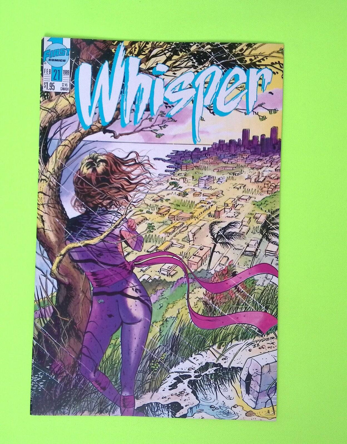 Whisper #21 Vol. 2 First Comics 8.0 Comic Book W222-93