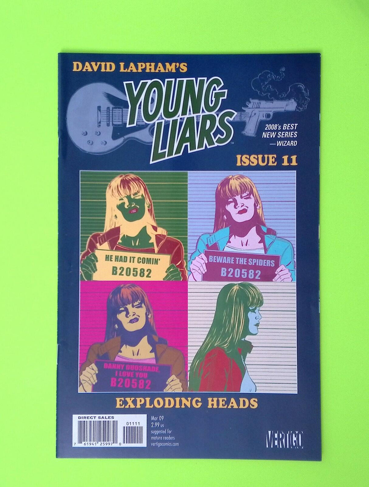 Young Liars #11 2009 Vertigo 8.0 Comic Book X111-259
