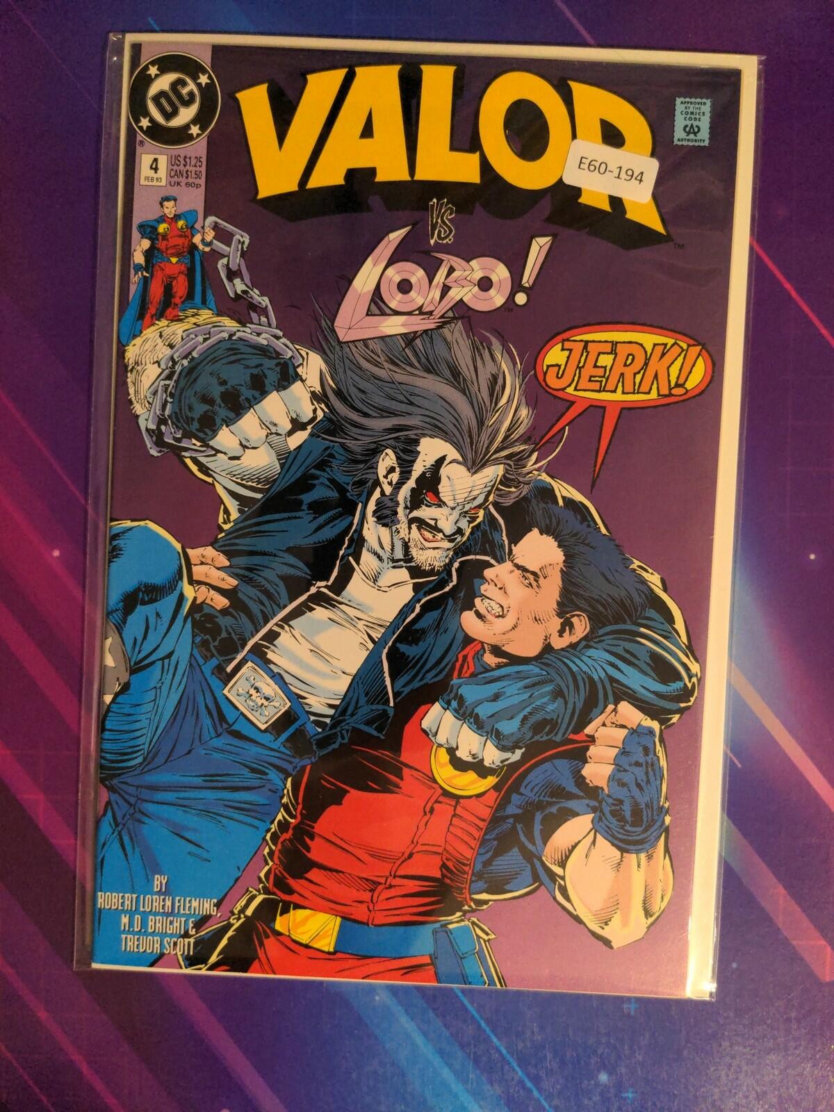 VALOR #4 HIGH GRADE DC COMIC BOOK E60-194