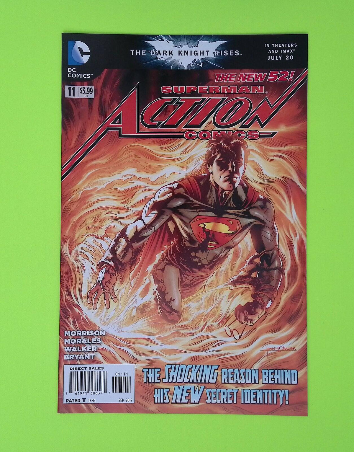 Action Comics #11 Vol. 2 2012 DC Comics 8.0 Comic Book W244-140