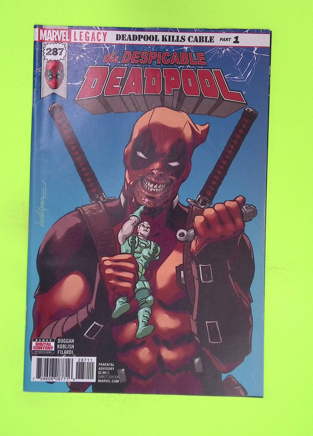 Despicable Deadpool #287 2017 Marvel Comics 1st App Mid Grade Comic Book L81-299
