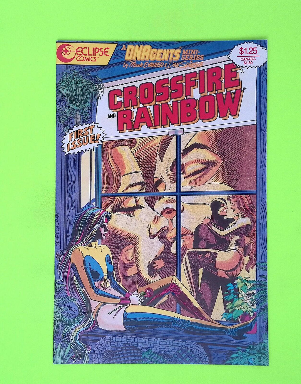 Crossfire and Rainbow #1 1986 Eclipse Comics High Grade Comic Book W243-175