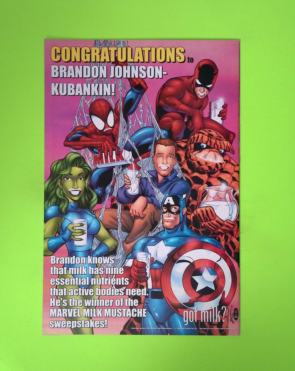 Avengers Infinity #3 2000 Marvel Comics Higher Grade Comic Book Q100-75