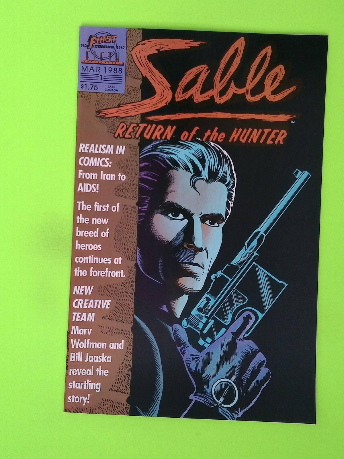 Sable #1 1988 First Comics 8.0 Comic Book X21-236