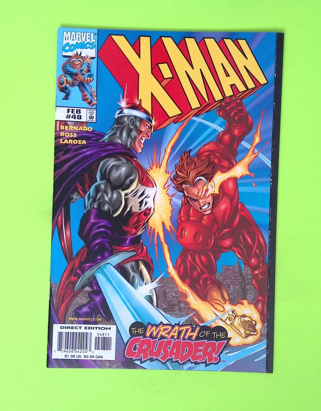 X-Man #48 1999 Marvel Comics High Grade Comic Book X178-219