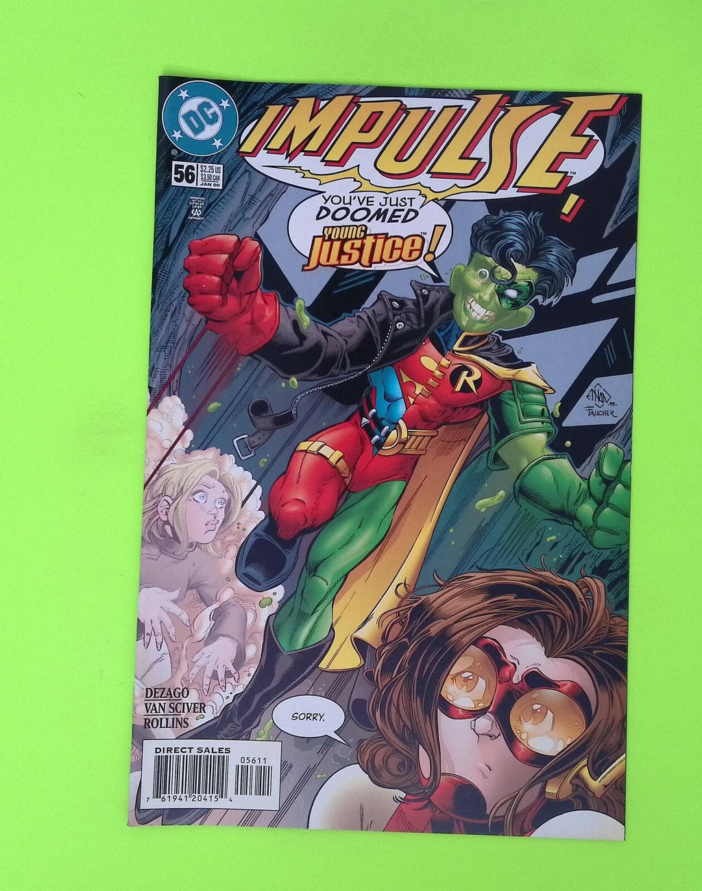 Impulse #56 2000 DC Comics High Grade Comic Book W181-177